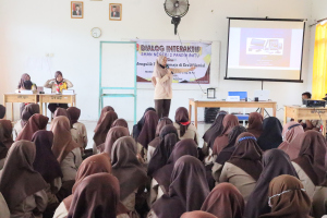 Dialog Interaktif SMAN 2 Pandih Batu, Tema Mengulik Dunia Remaja di Era Millenial, pada 07 Januari 2022