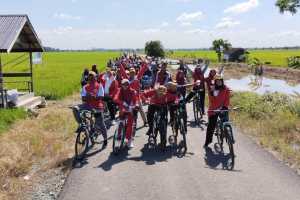 Gowes Pendidikan dalam Rangka Sukseskan UCI MTB 2022 Pada16 Agustus 2022