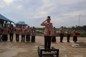 PELANTIKAN DEWAN AMBALAN GUGUS DEPAN 13103-13104 SISINGAMANGARAJA-CUT NYAK DHIEN MASA BAKTI 2023-2024